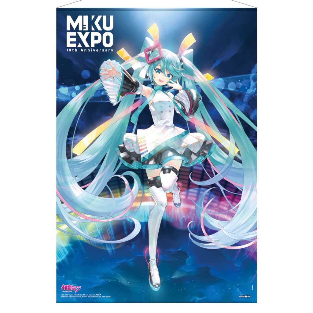 100558-HATSUNE MIKU EXPO 10A LTD MAX WALL SCROL