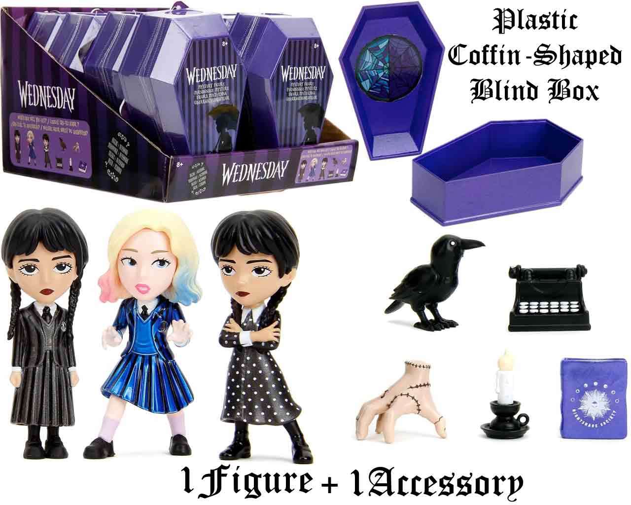 102974-WEDNESDAY DLX MET.FIG BLIND BOX DIS(8)