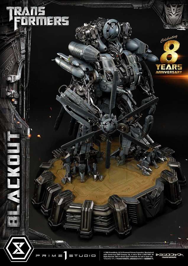 75545-TRANSFORMERS BLACKOUT STATUE