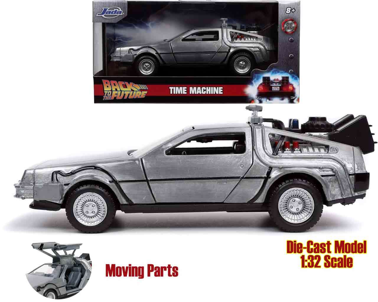 77980-BTTF I DELOREAN DIE CAST 1:32