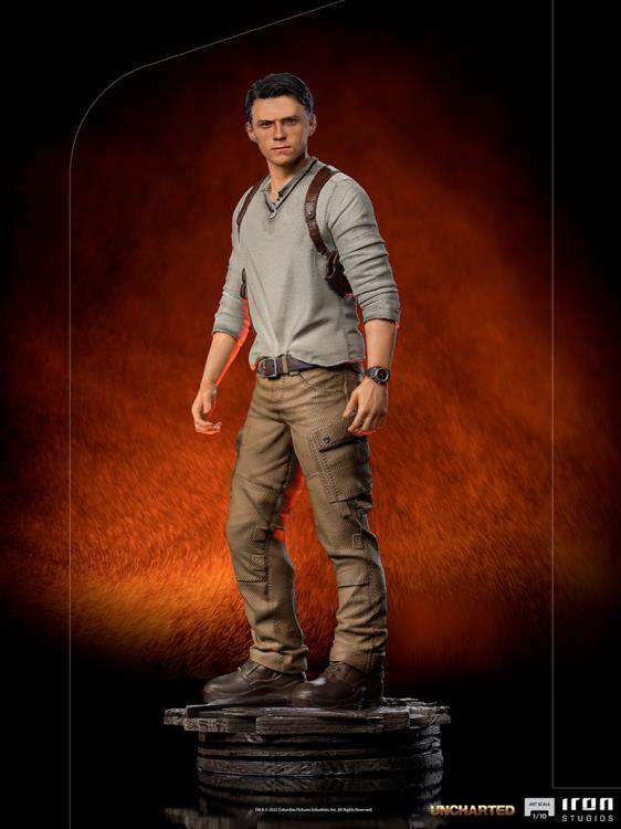 83992-UNCHARTED MOVIE NATHAN DRAKE 1/10 STATUE