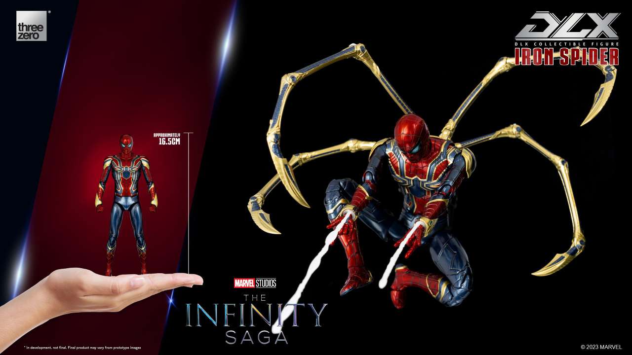 90726-INFINITY SAGA IRON SPIDER DLX AF