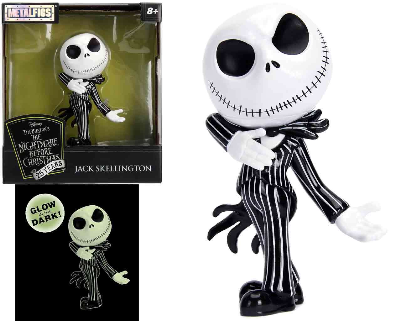 97376-NBX JACK SKELLINGTON METAL GID FIG