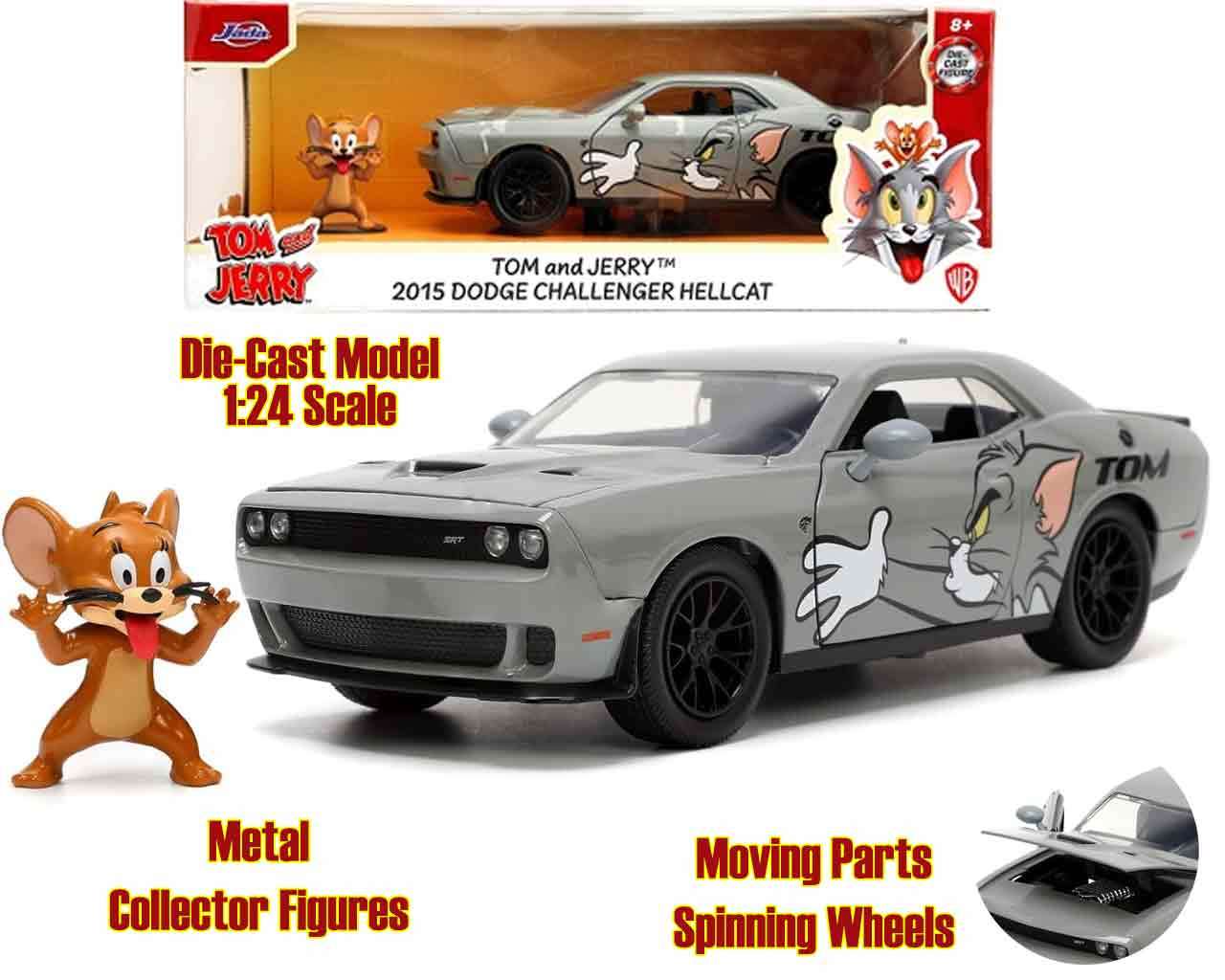 98642-TOM & JERRY DODGE CHALLENG.DIECAST 1:24